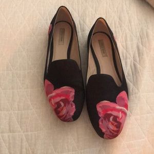 Cole Haan floral flats- gently used
